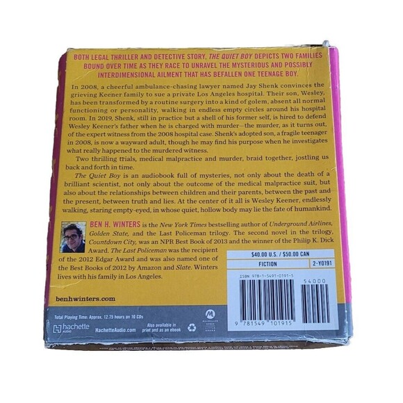 The Quiet Boy by Winters, Ben H. Audio Book 10 Cds 12.75 Hours - Picture 2 of 5